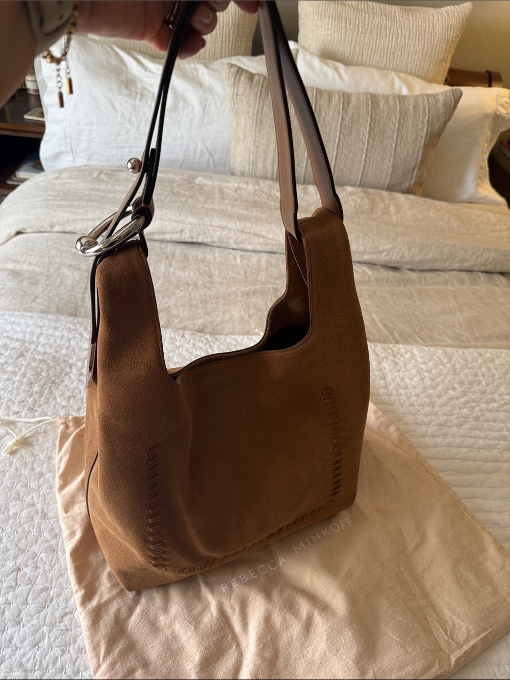 Rebecca Minkoff Suede Shoulder Tote